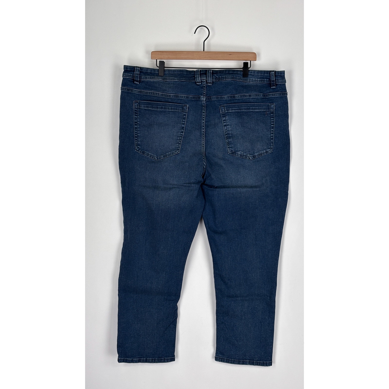 The Perfect Jean Nyc Og Stretch Slim Thick Denim Jeans Men 42x28 Captain Blue — image 7 of 8